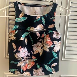 Floral crop top